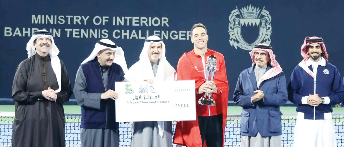 Sheikh Al-Jaber hails the huge success of the Arab Masters Tennis Tournament