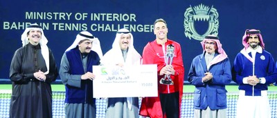 Sheikh Al-Jaber hails the huge success of the Arab Masters Tennis Tournament