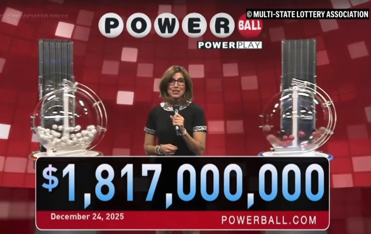 Christmas Brings $1.817B Dollar Luck To Arkansas Powerball Player