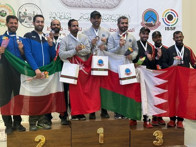 Kuwait adds 4 medals on final day to reach 9 at Arab Shooting Championship
