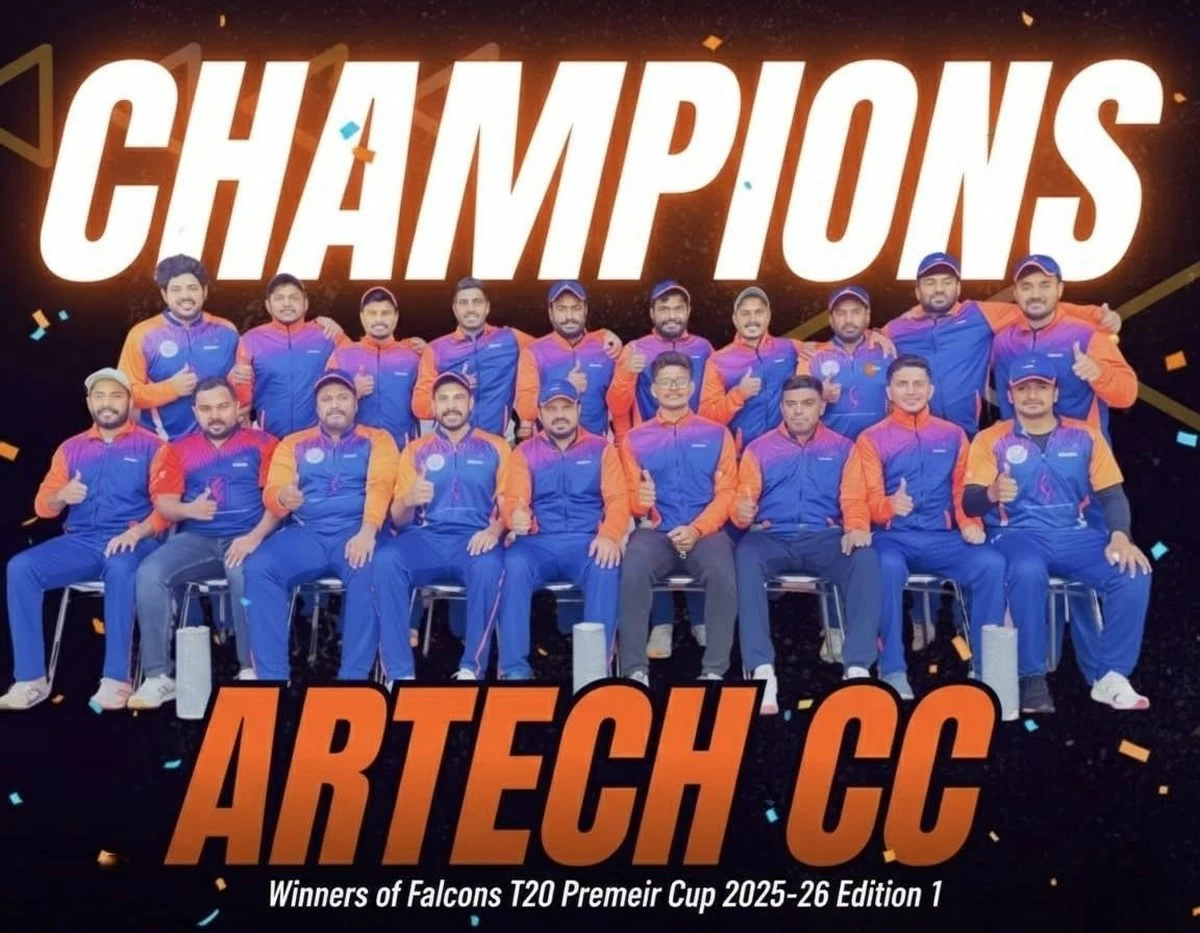 Artech CC crowned champions of Falcons Premier Cup T20