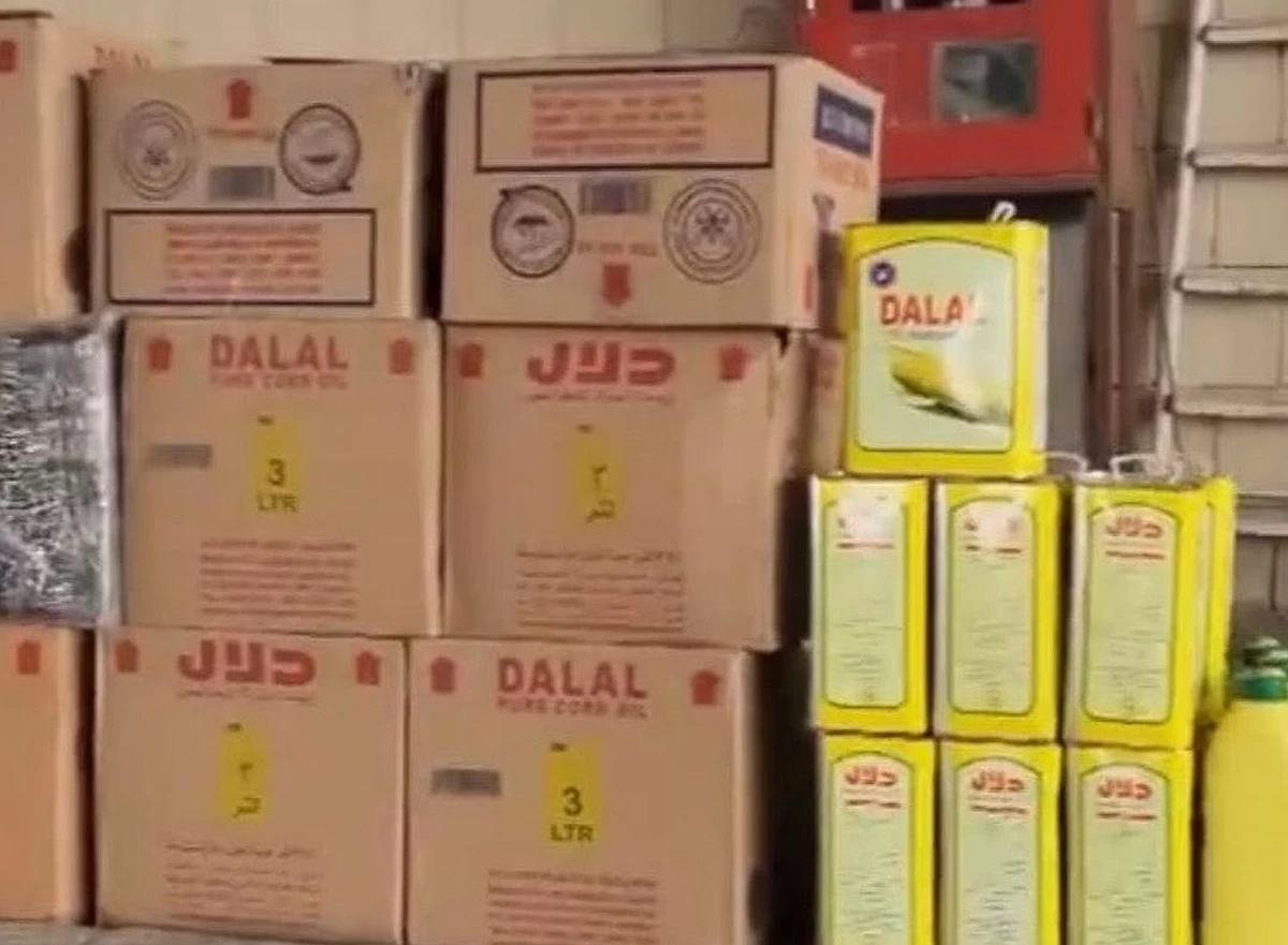 Customs Stop Large-Scale Ration Food Smuggling Attempt at Kuwait Border Crossing