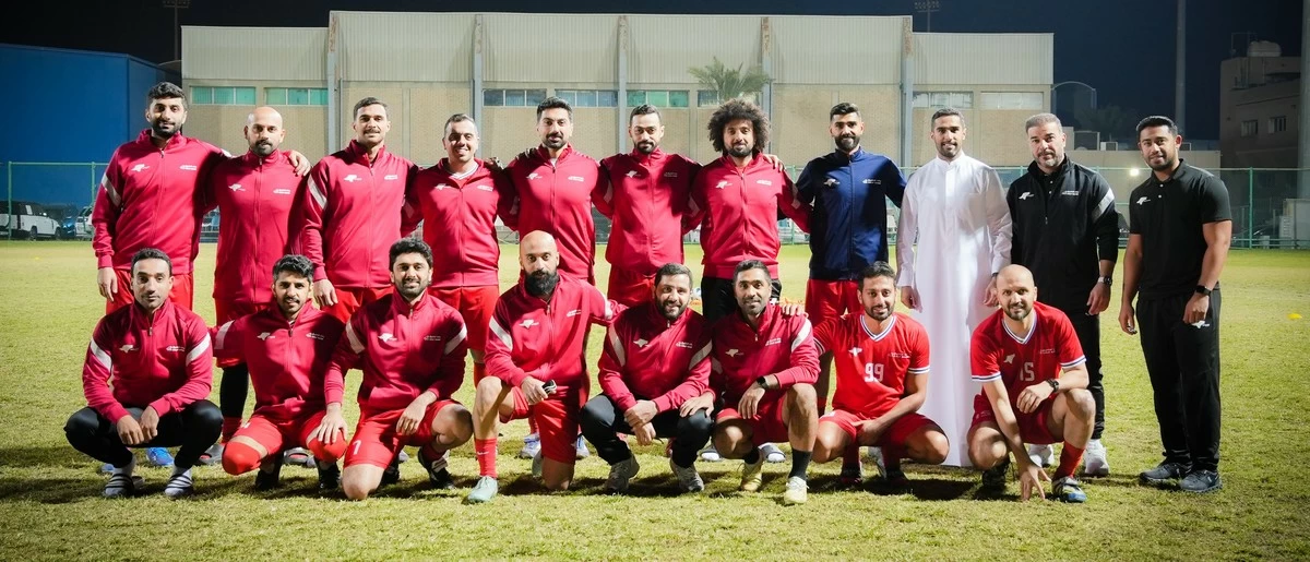 Gulf Bank team qualifies for the final of the KBA Football Championship