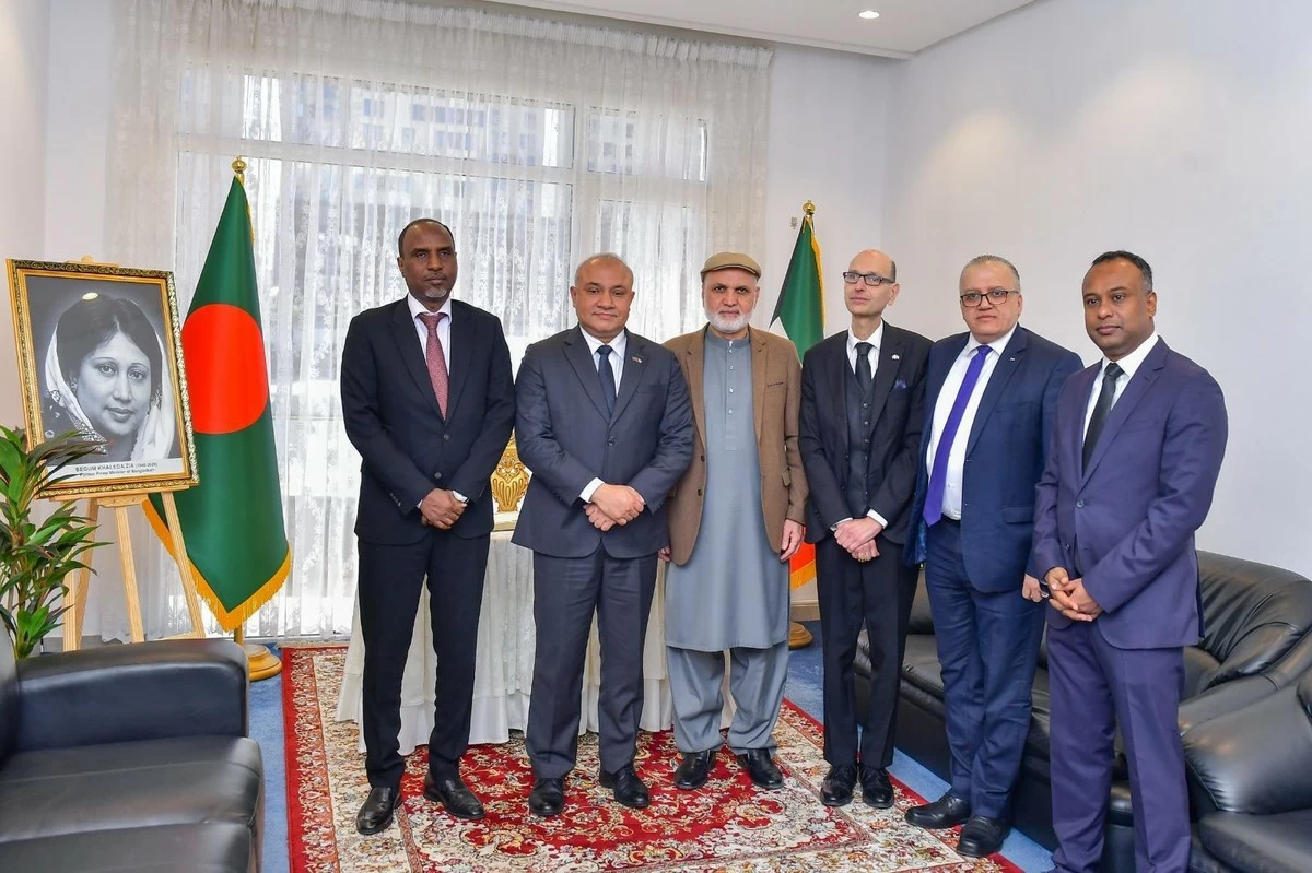 Bangladesh Embassy in Kuwait Holds Condolence Book Signing for Former PM Khaleda Zia