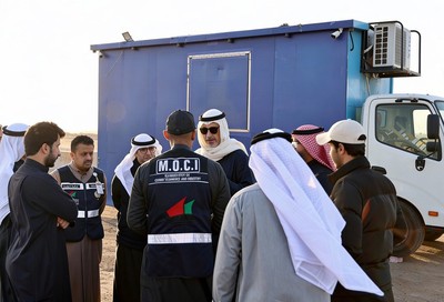 Kuwait market blitz nets 857