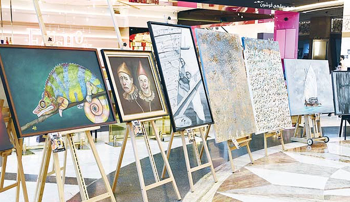 Al-Salhiya Fine Arts Forum kicks off, highlighting local talent