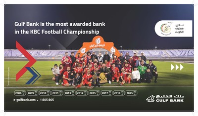 Gulf Bank team crowned champion of 'Banks' Football League for tenth time in its history