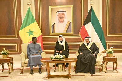 Kuwait Welcomes Senegalese President on Official State Visit