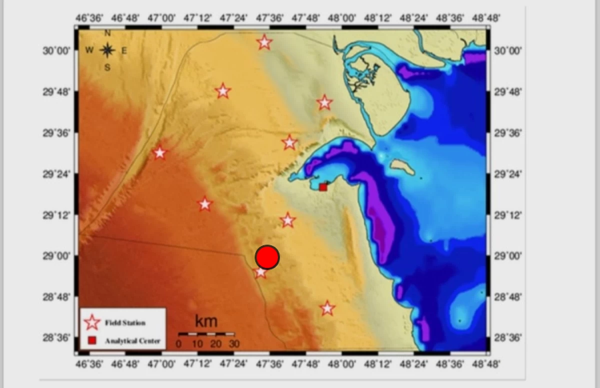 Over 1,400 earthquakes recorded in Kuwait since 1997