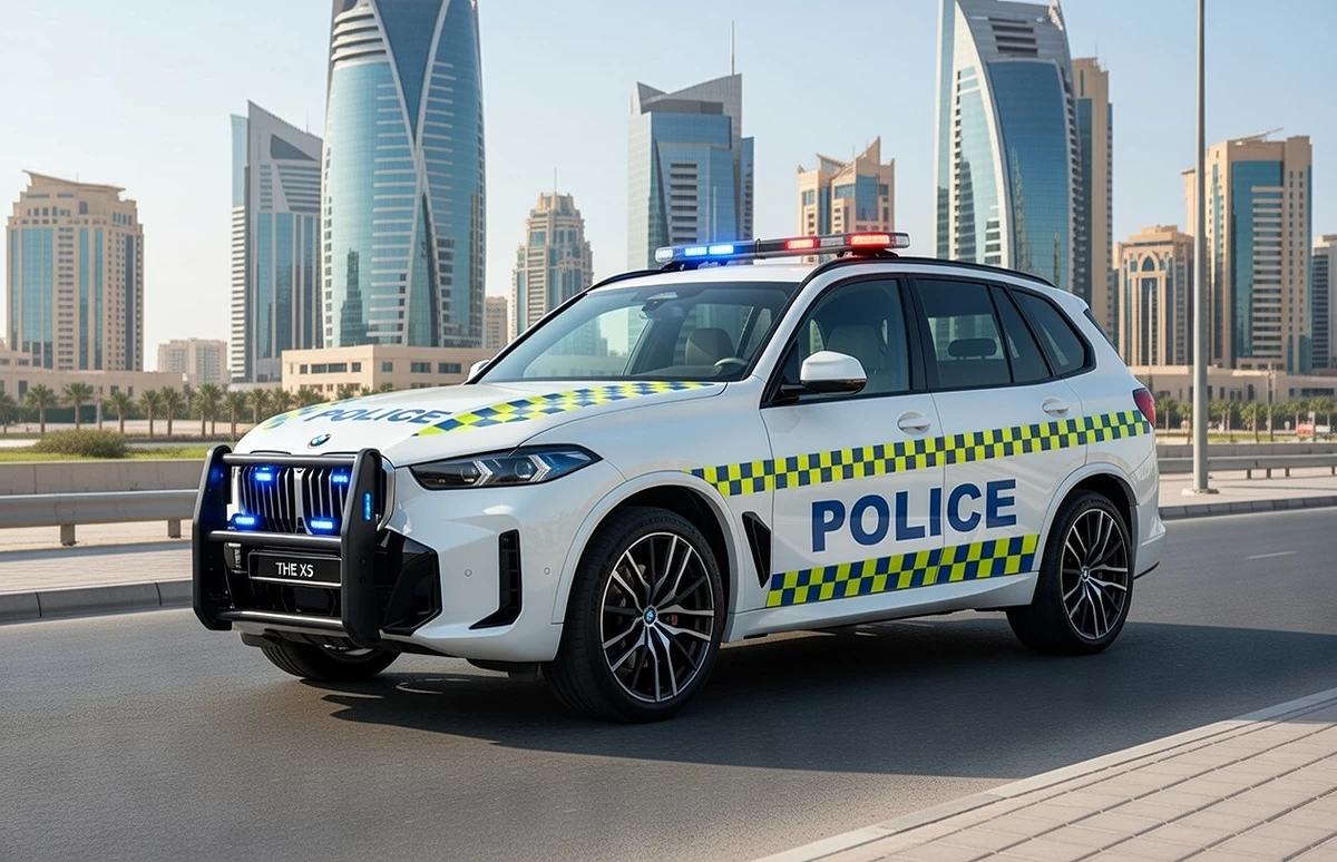BMW X5 Vehicles Donated for Kuwait Security Patrols