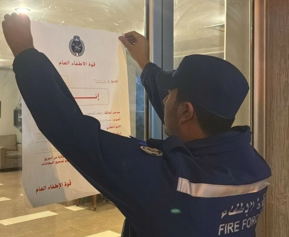 Fire Force Records 100 Violations in Capital and Hawally Inspections