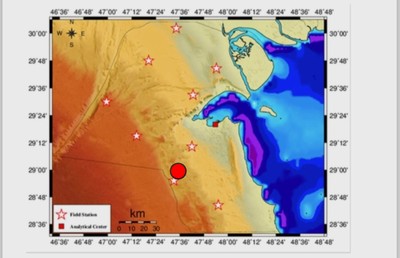 Over 1,400 earthquakes recorded in Kuwait since 1997