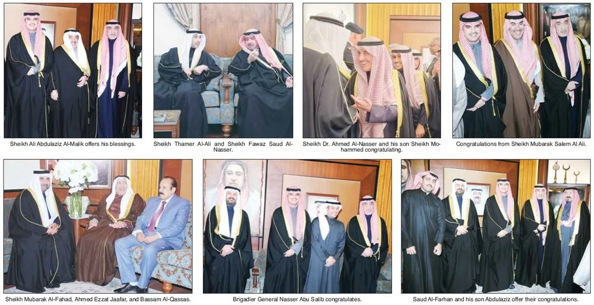 Sheikh Fahad Al-Yousef&rsquo;s son marries daughter of Hossam Fawzi Al-Kharafi in grand ceremony