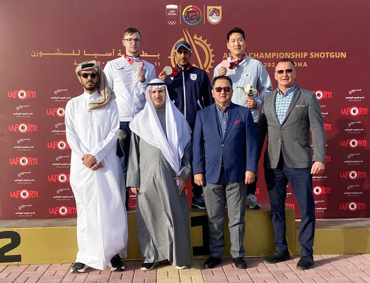 Al-Dahiani wins gold at Asian Shooting Championship