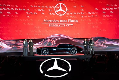 World’s First Mercedes-Benz Branded City Launched by Binghatti in Meydan, Marking the Largest Real Estate Event in Dubai’s History.