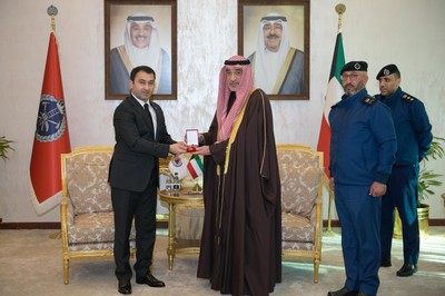 International Civil Defence Organisation honors Kuwait’s Interior Minister with the highest medal