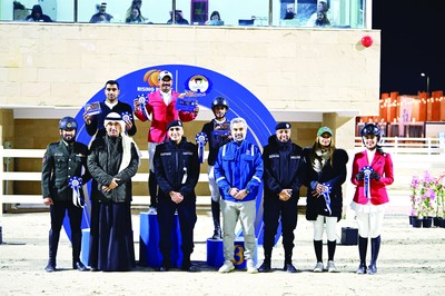 Rising Riders Cup Show Jumping Championship ends on a high note | arabtimes