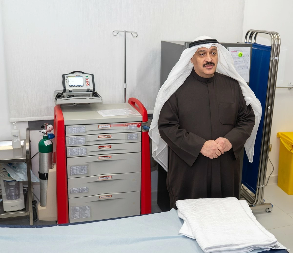 Health Minister opens West Abdullah Al-Mubarak Health Center in Farwaniya