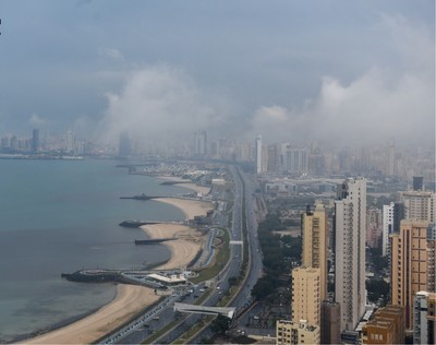 Strong winds to reduce visibility, temperatures to drop across Kuwait