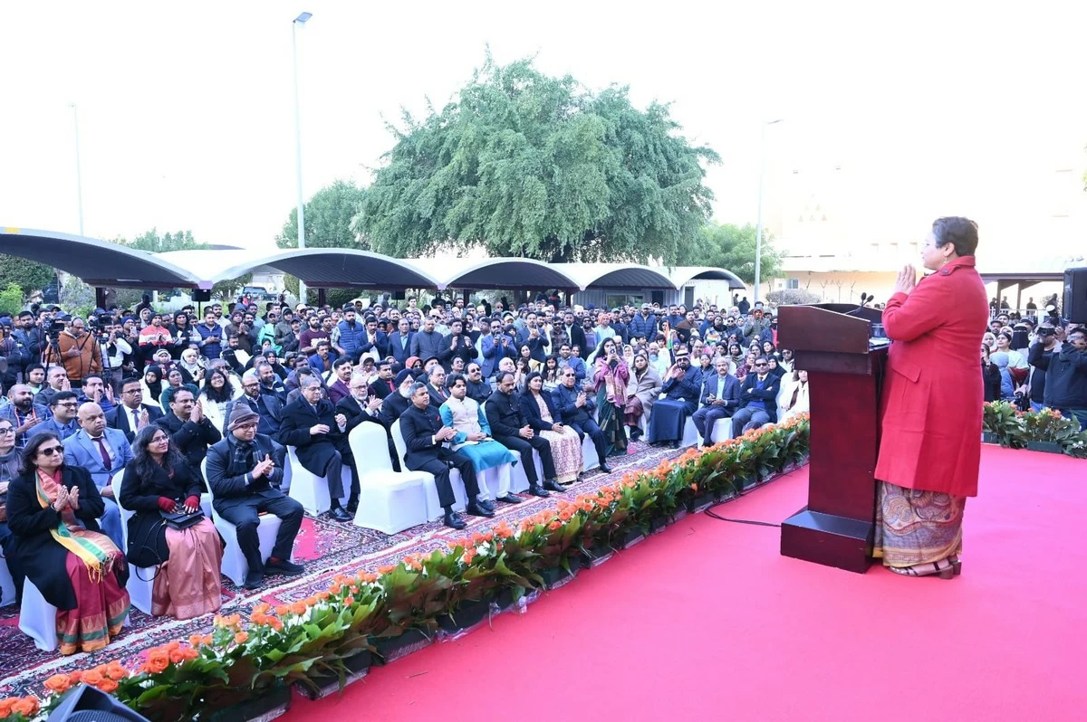 Strong Turnout As Indian Community In Kuwait Celebrates 77th Republic Day