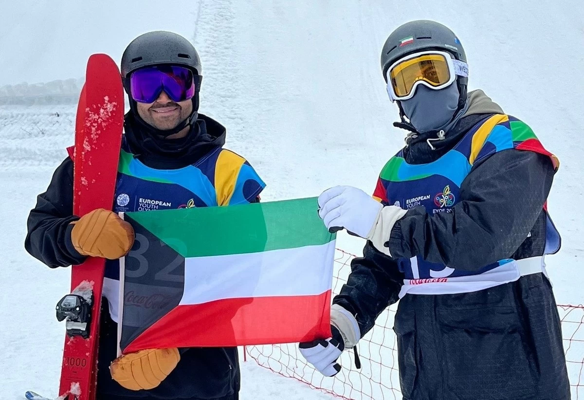 Kuwait ice skating team clinches bronze