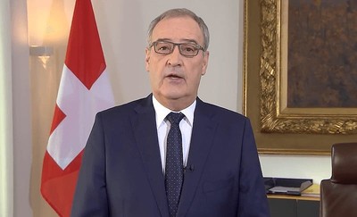Swiss President Parmelin in Kuwait for official talks
