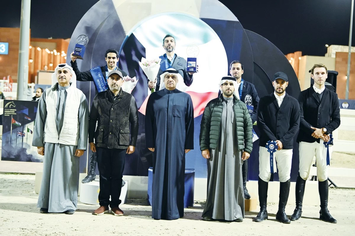 Abdullah Al-Awadhi wins Police Show Jumping Championship
