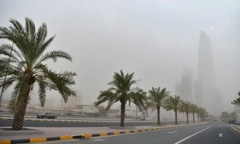 Thunderstorms, strong winds expected across Kuwait