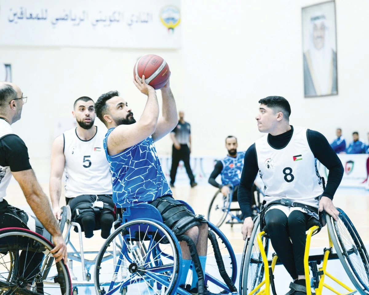 Kuwait continues strong run at Arab Wheelchair Basketball Championship