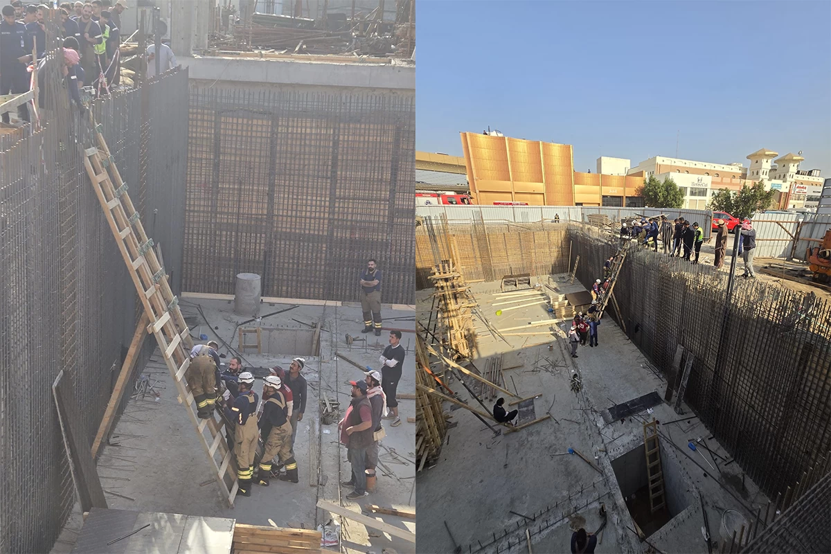 Worker Injured After Falling Into a Foundation Pit in Shuwaikh