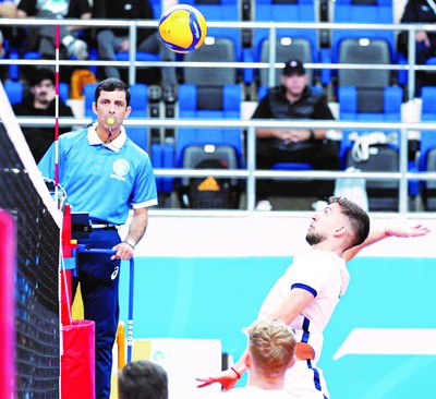 Burgan suffers second straight defeat at the West Asia Volleyball Championship