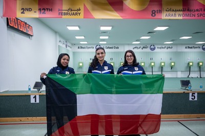 Kuwaiti shooters bag two silver medals at the Arab Women’s Sports Tournament