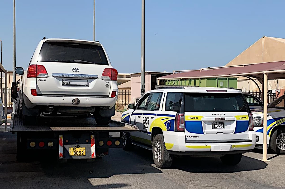 Ahmadi Tops List as Traffic Police Issue 570 Violations