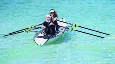 Kuwaiti rowers make mark at 8th Arab Women’s Clubs Games