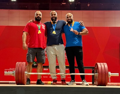 Kuwait dominates the Weightlifting Championship in Abu Dhabi