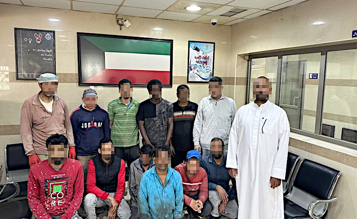 11 Expats Nabbed in Khaitan Sweep, Sent to Deportation Center