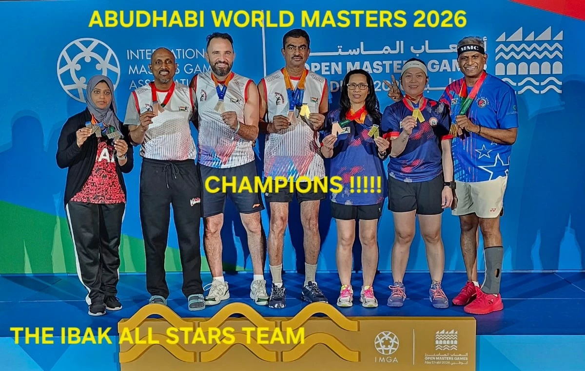IBAK team from Kuwait creates history at the Open Masters Games Abu Dhabi
