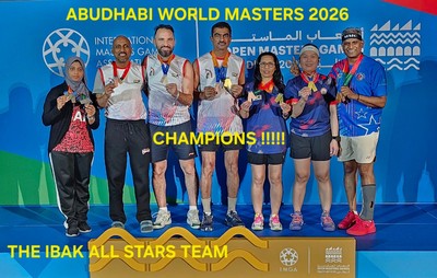 IBAK team from Kuwait creates history at the Open Masters Games Abu Dhabi