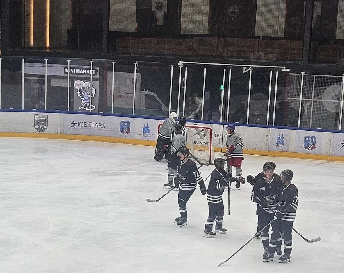 Stars advance to the Kuwait  Ice Hockey League final