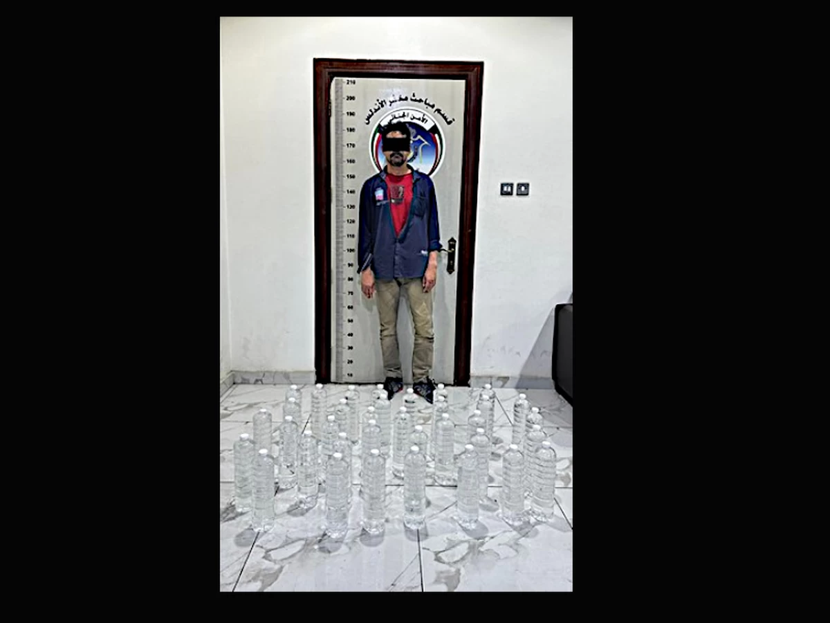 Asian Expat Arrested in Hawally in Sting Operation Selling Liquor