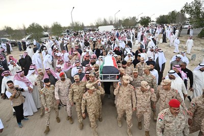 KUWAIT HONORS MARTYRED SOLDIERS AS GULF ALLIES OFFER CONDOLENCES
