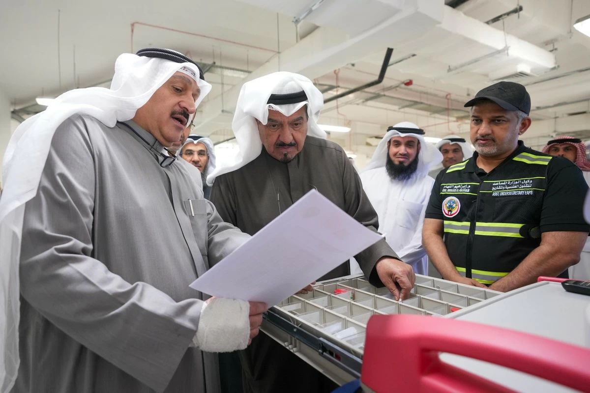 PM inspects Jahra emergency shelter, digital resilience amid tensions