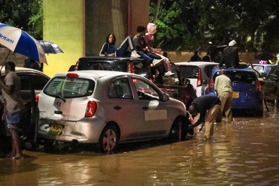 23 dead after heavy rains pound Kenya's capital overnight