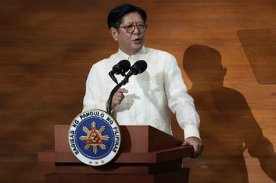 Philippine president orders 4-day work week in some govt offices to save energy