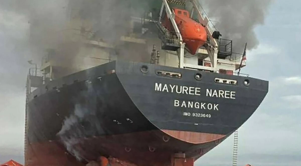 Thai Merchant Vessel Attacked Near Musandam, 20 Crew Evacuated by Omani Navy