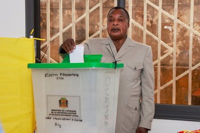 N’Guesso reelected president of Congo