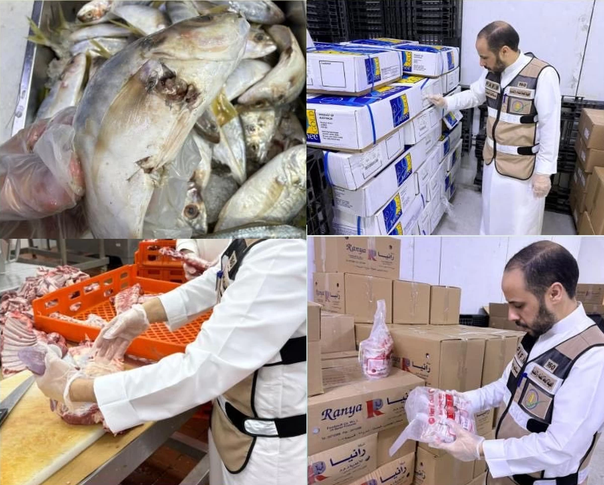 Kuwait food authority destroys 18 kg of rotten fish