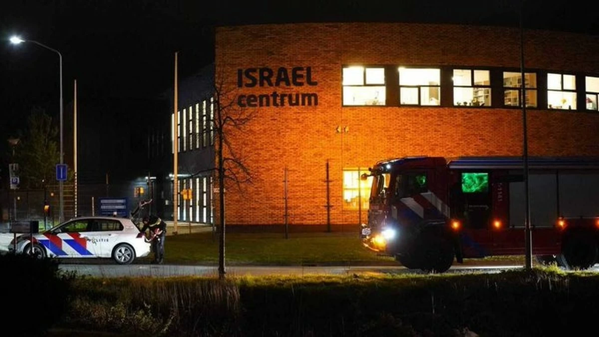 Explosion at the Israel Centre in the Netherlands ' Nijkerk