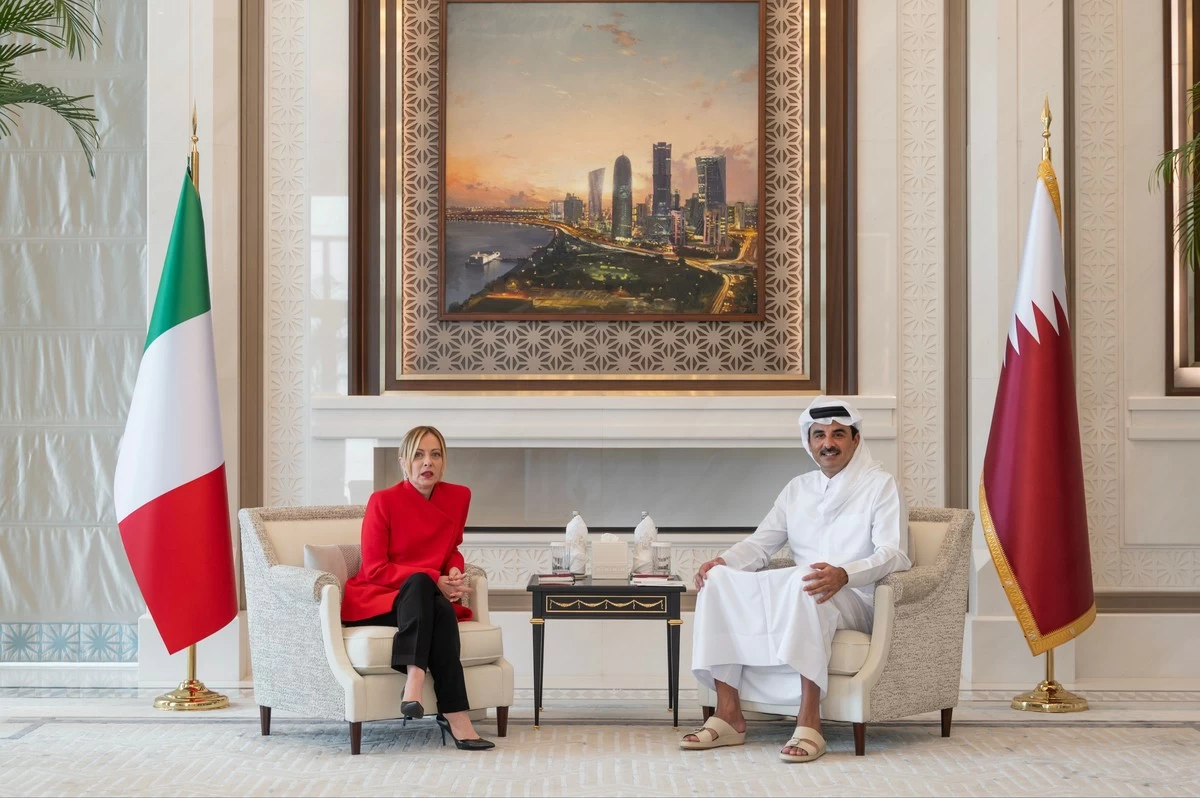 Italian Prime Minister Giorgia Meloni Pledges Support for Qatar Gas Infrastructure During Visit