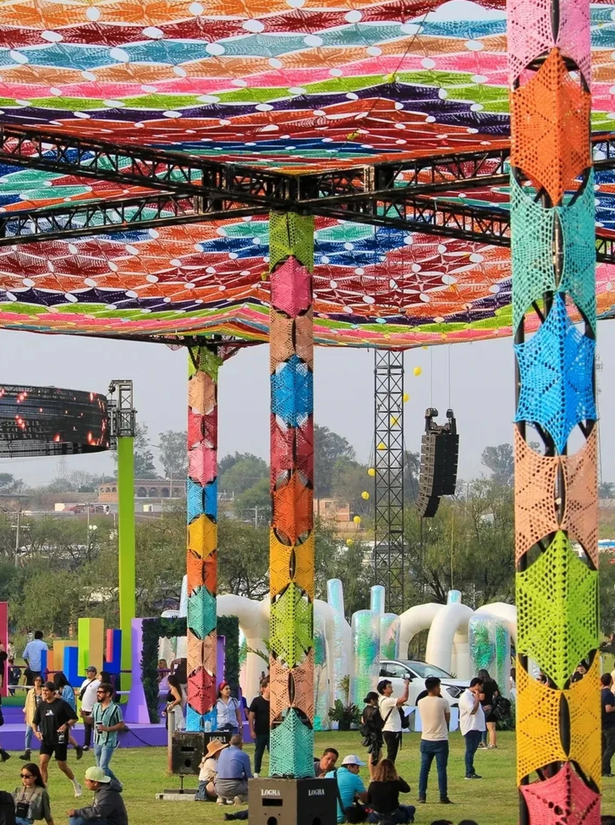 SKY OF COLORS IN MEXICO
